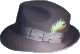 Black Fedora Hat