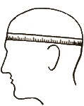 measuring your head